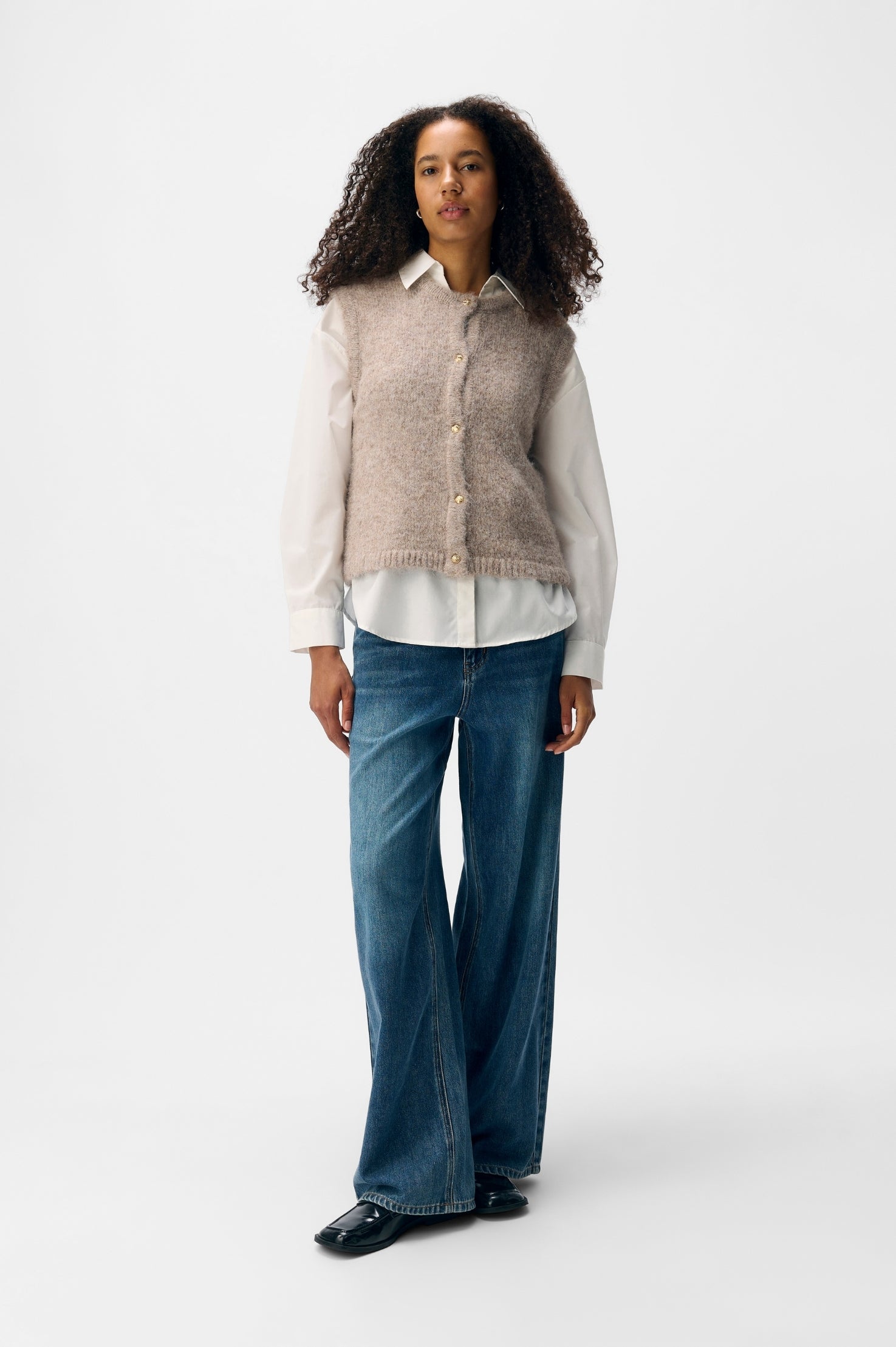 OBJSaggia Strik Vest Cardigan